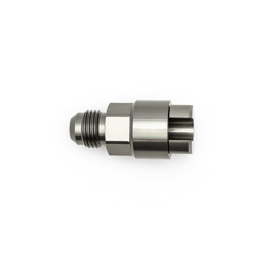 06-02-0121 DeatschWerks 6AN Male 5/16IN Female EFI Quick Connect Adapter