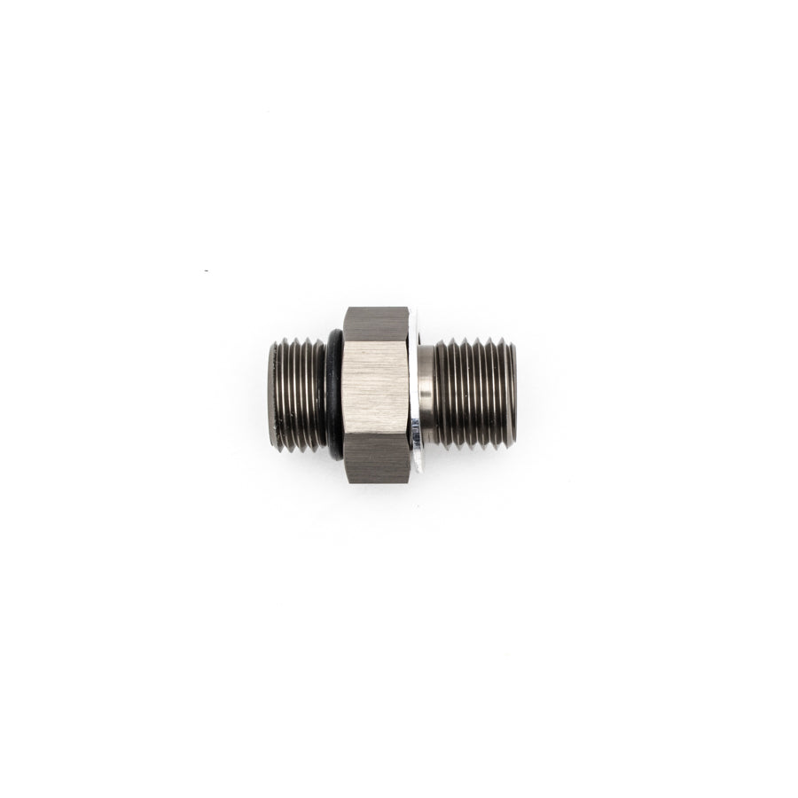 06-02-0603 DeatschWerks 6AN ORB Male To 14 X 1.5 Metric Male (Incl O-Ring and Crush Washer)