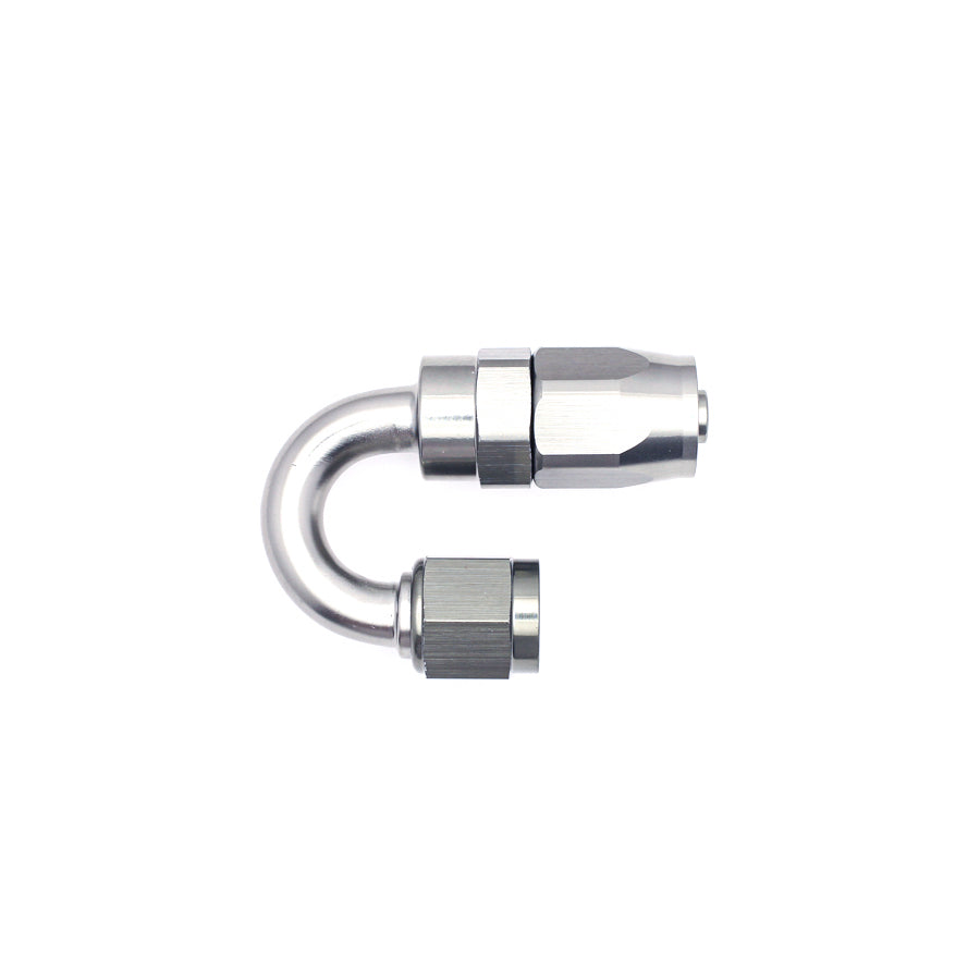06-02-0804 DeatschWerks 6AN Female Swivel 180-Degree Hose End CPE