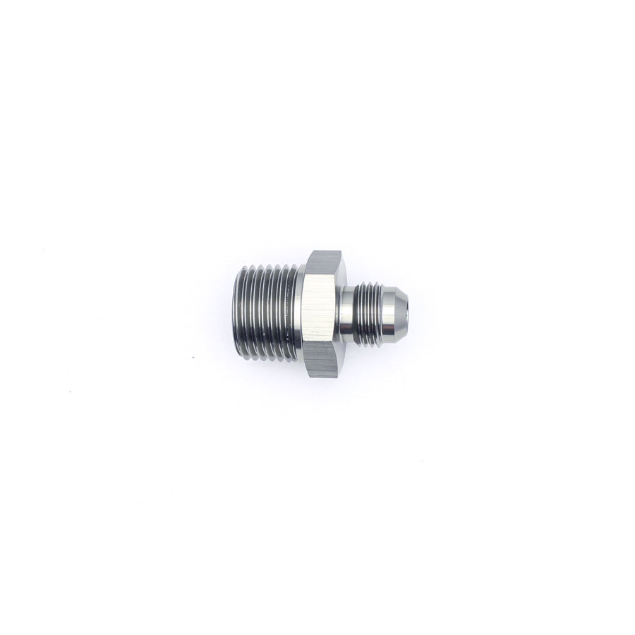 06-02-0903 DeatschWerks 6AN Male Flare To 1/2in. Male NPT Adapter