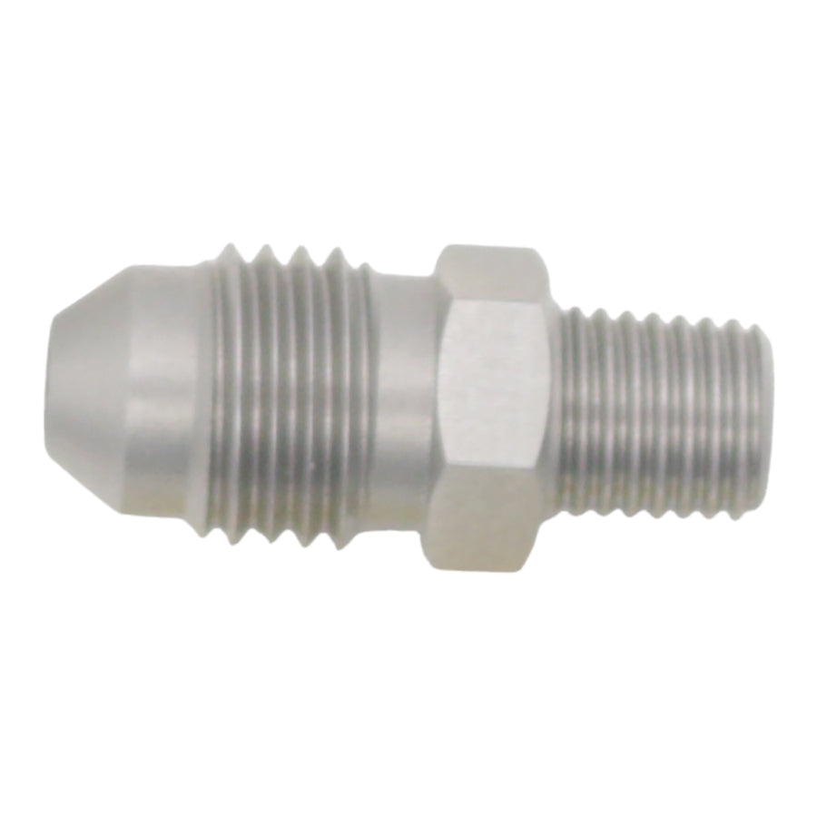 06-02-0908 DeatschWerks 4AN Male Flare to 1/16in NPT Male - Anodized Stainless Steel