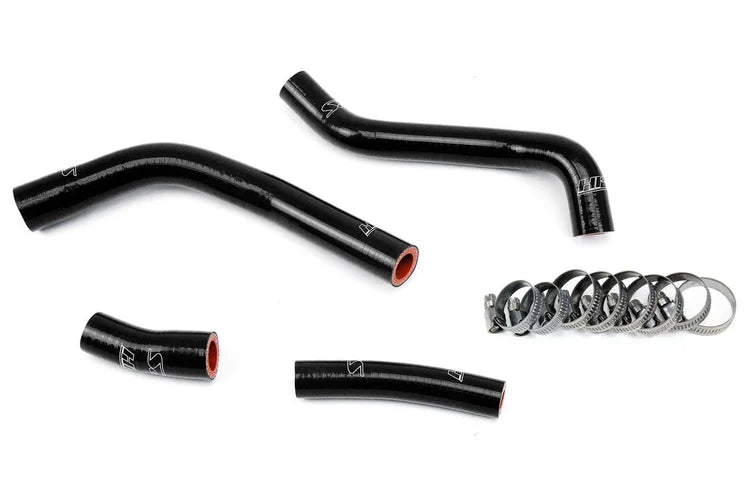 57-1757-BLK HPS Black Reinforced Silicone Radiator Coolant Hose Kit for 2014-2017 Yamaha YZ450F