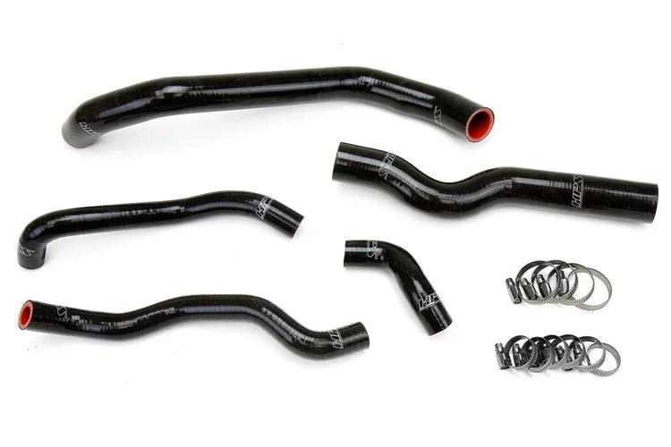 57-1973-BLK HPS Black Silicone Radiator Heater Hose Kit for 2006-2009 Infiniti M35 3.5L V6