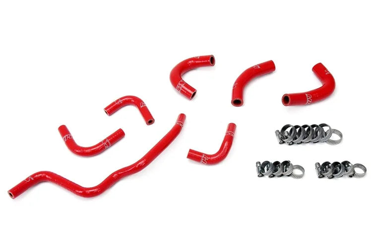 57-1857-RED HPS Red Silicone Oil Cooler and Throttle Body Hose 2006-2009 Honda S2000 F22C