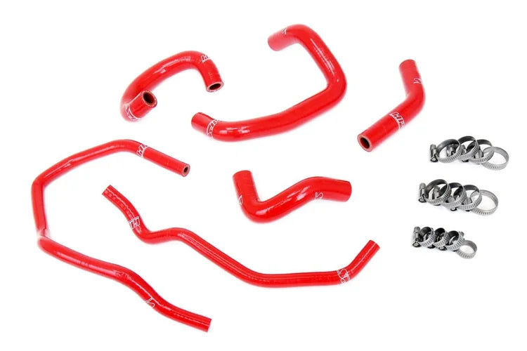 57-2014-RED HPS Red Silicone Heater Hose 1993-1998 Toyota Supra 2JZ-GE 2JZ-GE VVTi