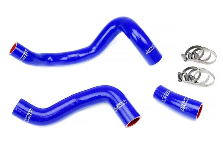 57-1886-BLUE HPS Blue Silicone Radiator Hose Kit 2016-2018 Ford Focus Rs 2.3L Ecoboost