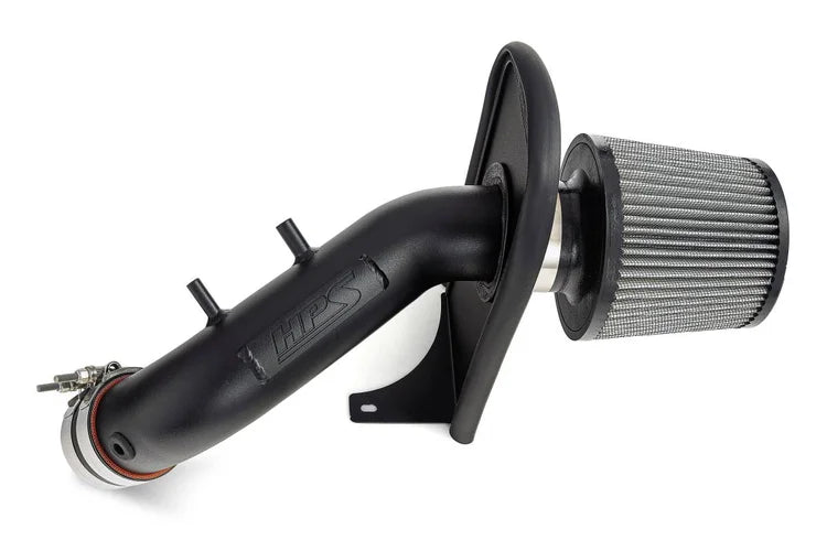 827-737WB HPS Performance Air Intake with Heat Shield 2003-2006 Honda Accord K24A8 2.4L Black