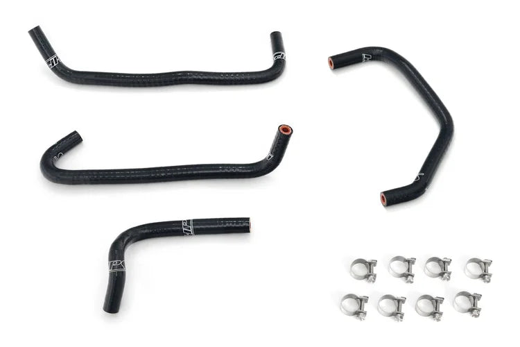 57-2156-BLK HPS Silicone Ancillary Coolant Hose Kit 1994-1997 Mazda Miata 1.8L NA8 Black