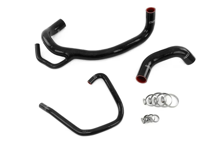 57-1616R-BLK HPS Silicone Radiator Coolant Hose 2011-2014 Dodge Challenger SRT8 6.4L V8 Black