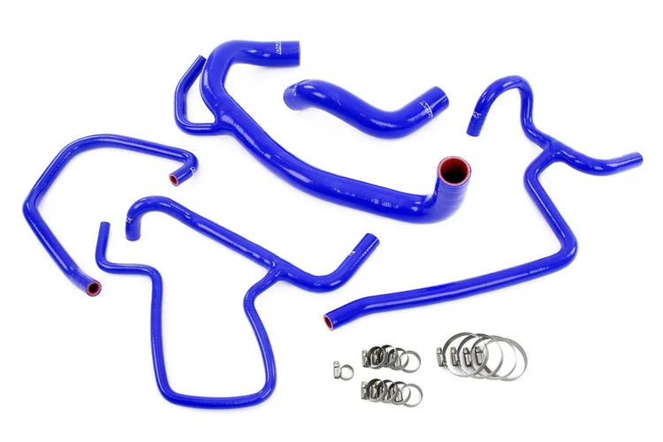 57-1616-BLUE HPS Silicone Radiator Coolant Hoses 2011-2014 Dodge Challenger SRT8 6.4L V8 Blue