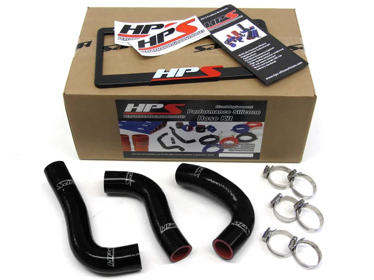57-1030-BLK HPS Silicone Radiator Hose Black Mazda 1994-1997 Miata 1.8L Bp