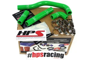 57-1367-GRN HPS Radiator Hose Green Kawasaki 1988-2004 KX500