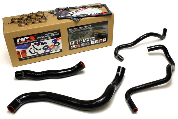 57-1388-BLK HPS Silicone Radiator Hose and Heater Hose Kit Black 2013-2015 Accord 3.5L V6 J35Y