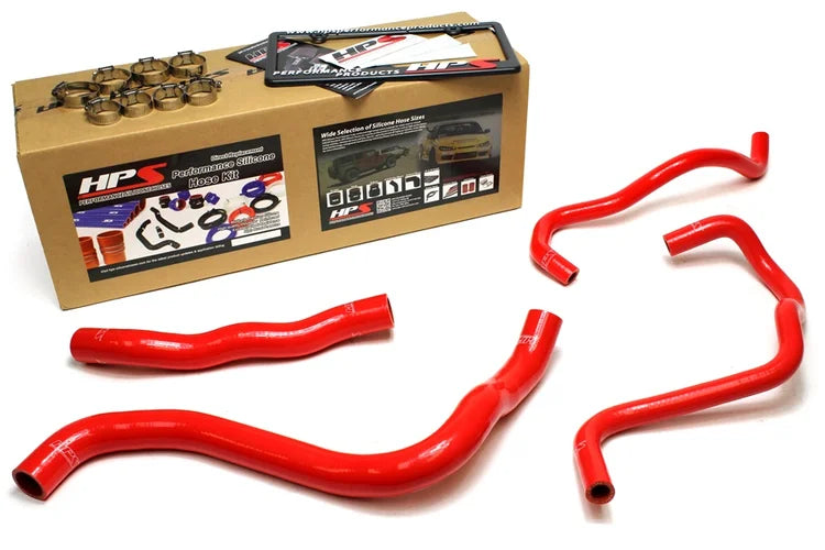 57-1388-RED HPS Silicone Radiator Hose and Heater Hose Kit Red 2013-2015 Accord 3.5L V6 J35Y