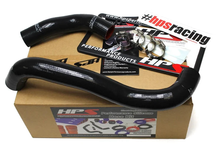 57-1395-BLK HPS Silicone Radiator Hose Black Mazda 1989-1992 RX7 RX-7 FC3S 1.3L Na and Turbo