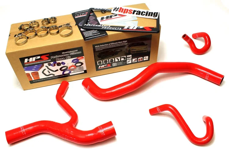 57-1416-RED HPS Radiator Hose Heater Hose Red Ford 1996-2001 Mustang GT 4.6L V8