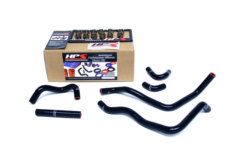 57-1433-BLK HPS Silicone Heater Hose Black Toyota 2000-2005 MR2 Spyder 1.8L 1ZZ-FED