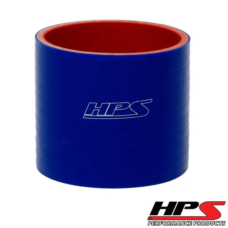 HTSC-287-BLUE HPS 2-7/8" ID X 3" Long 4-PLY Silicone Coupler Hose Blue
