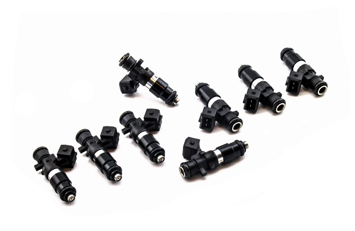 16MX-03-1250-8 DeatschWerks Set of 8 Bosch EV14 1250cc Injectors for Nissan Titan 5.6L 04-15