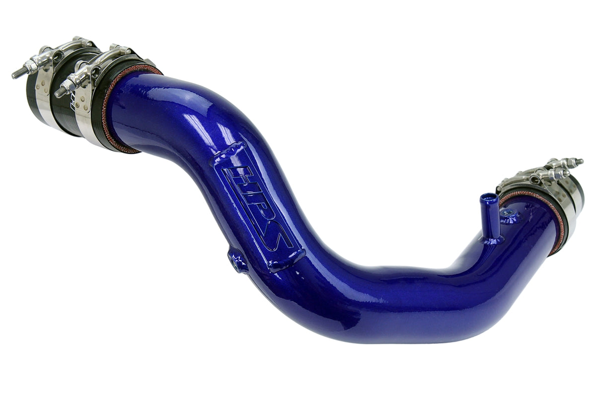 17-122BL HPS Blue Intercooler Pipe 2016-2017 Lexus GS200T 2.0L Turbo Hot Side