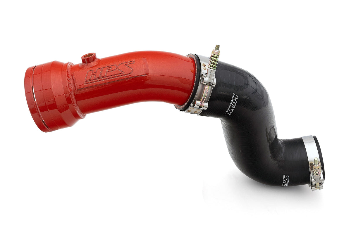 17-154R HPS Red Intercooler Pipe 2011-2016 Ford F-250 Superduty Powerstroke 6.7L Diesel Turbo Cold Side
