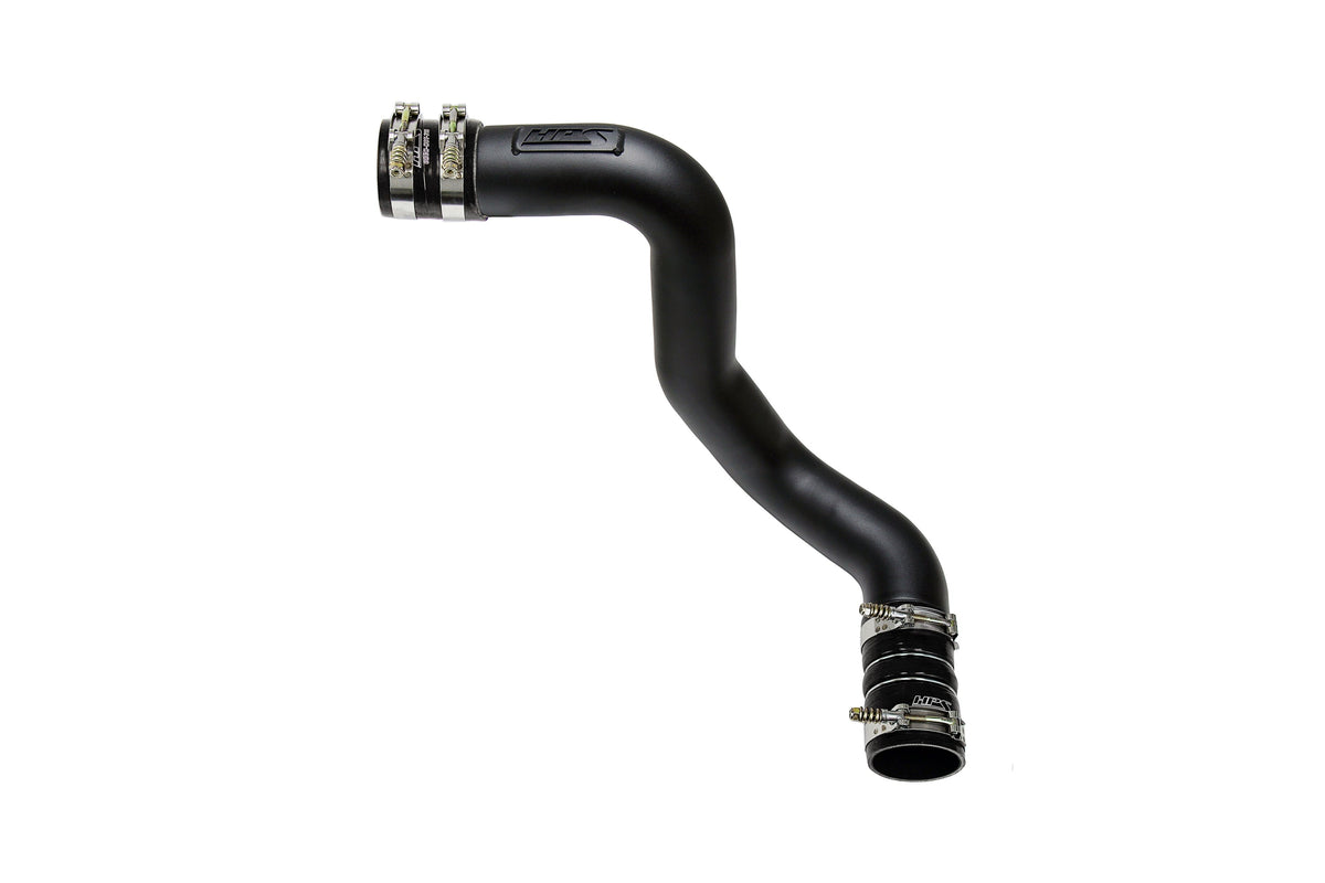 17-174WB HPS Black Intercooler Pipe 2003-2007 Ford F-250 Superduty Powerstroke 6.0L Diesel Turbo Cold Side with Black Boots