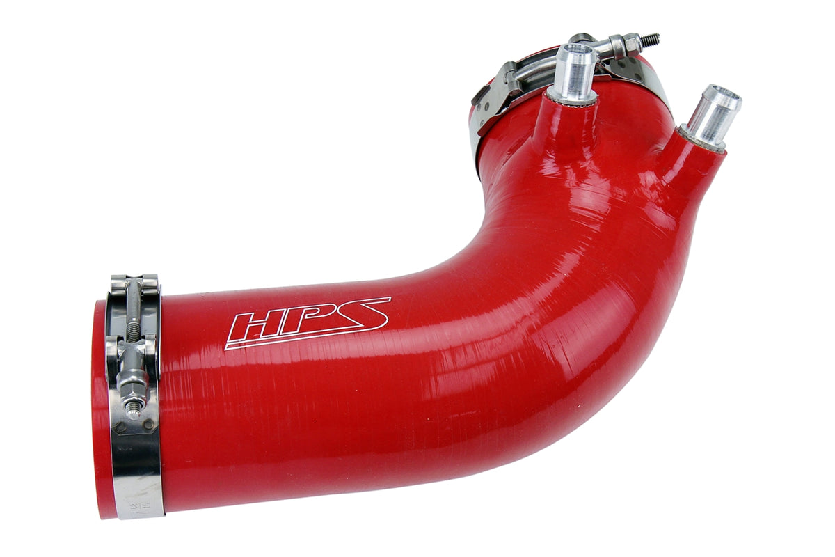 18521-RED HPS Red Silicone Air Intake Hose 2008-2012 Lexus Isf 5.0L V8