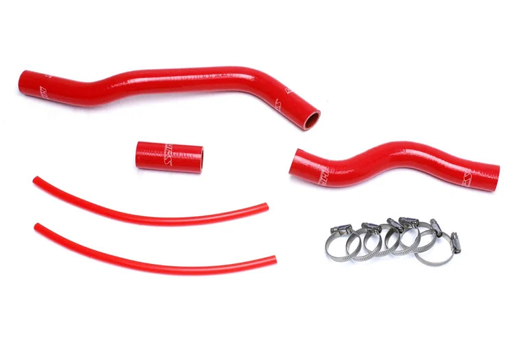 57-1525-RED HPS Silicone Radiator Hose Red Honda 2001-2005 Civic 1.7L Manual Trans
