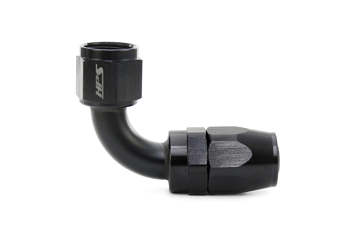 250-9010 HPS 6061 Aluminum AN-10 90 Reusable Hose End