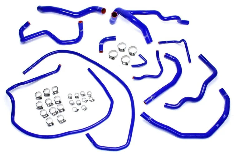 57-1512-BLUE HPS Blue Silicone Radiator Coolant + Heater Hose Kit 2010-2013 Speed 3 2.3L Turbo