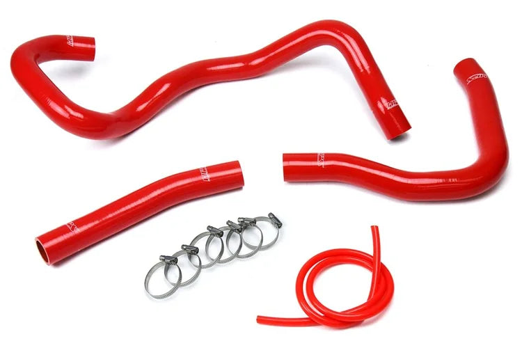 57-1530-RED HPS Red Radiator Coolant Hose Kit 2008-2017 MitsubishiLancer 2.0L 2.4L De Es Gts