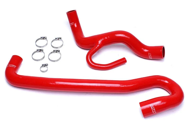 57-1456-RED HPS Red Radiator Coolant Hose Kit 2012-2015 Jeep Grand Cherokee WK2 SRT8 6.4L