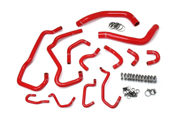 57-1581-RED HPS Red Silicone Radiator Heater Hose Kit 2016-2017 Tacoma 3.5L V6 2GR-FKS