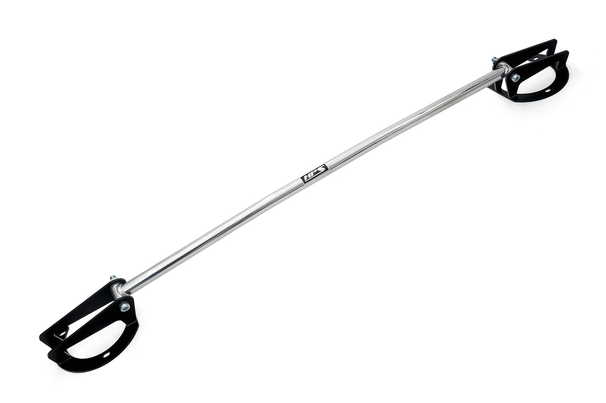 42-116P HPS Polished Front Strut Tower Brace 2015-2021 Subaru WRX STI 2.5L Turbo