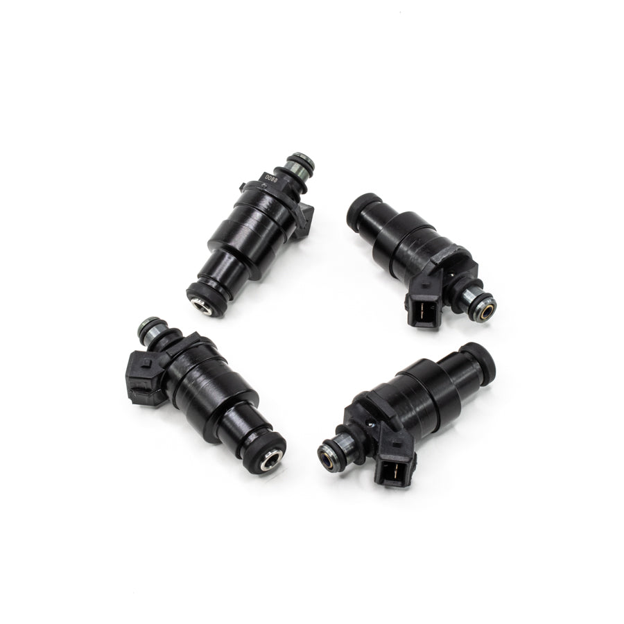 42M-11-1200-4 DeatschWerks Universal 1200cc11mm Upper Low Impedance Injectors (Set of 4)