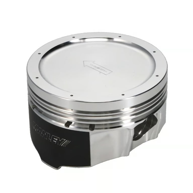 567100CE-8 Manley 4.6L Ford Modular (2/4 Valve) 3.552in Bore 1.2in CD 11cc Turbo Tuff Dish Pistons - Set of 8