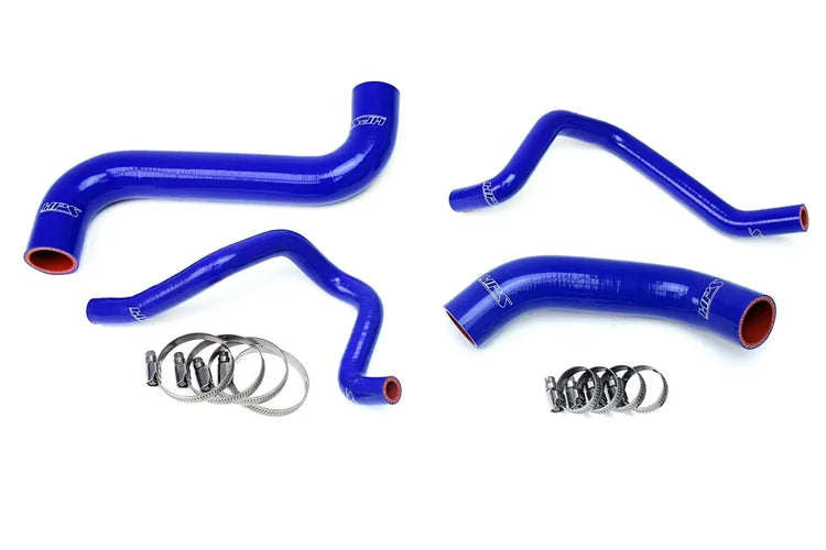 57-1734-BLUE HPS Blue Reinforced Silicone Radiator + Heater Hose Kit 2006-2007 Impreza 2.5L Non Turbo Lhd