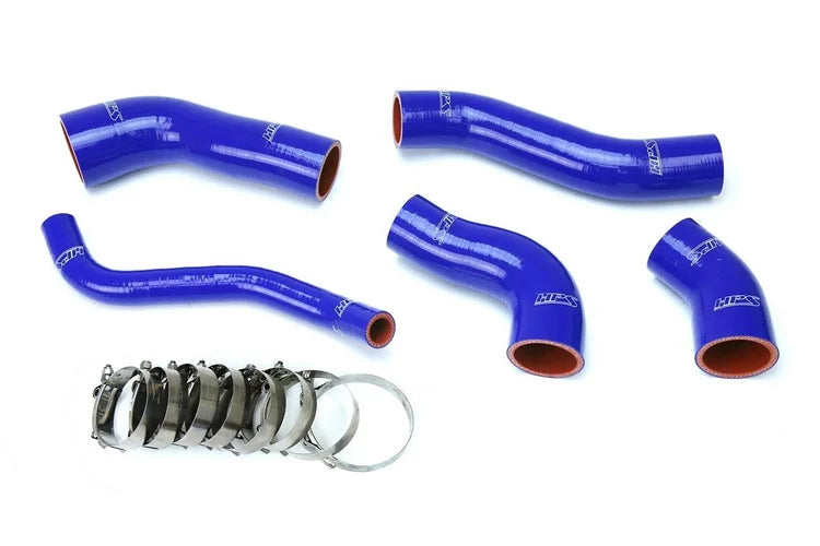 57-1629-BLUE HPS Blue Reinforced Silicone Intercooler Hose Kit for Hyundai 2013-2017 Veloster 1.6L Turbo