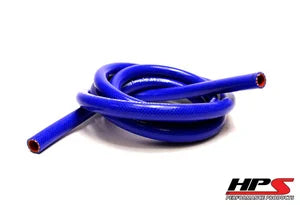 HTHH-100-BLUE HPS 1" ID Blue High Temp Silicone Heater Hose Bend Radius: 4.5"