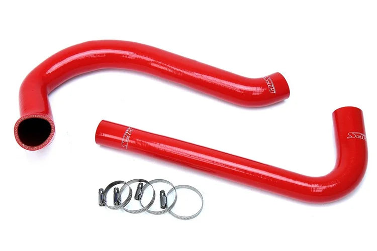 57-1627-RED HPS Red Reinforced Silicone Radiator Coolant Hose Kit for Jeep 1987-1995 Wrangler Yj 2.5L