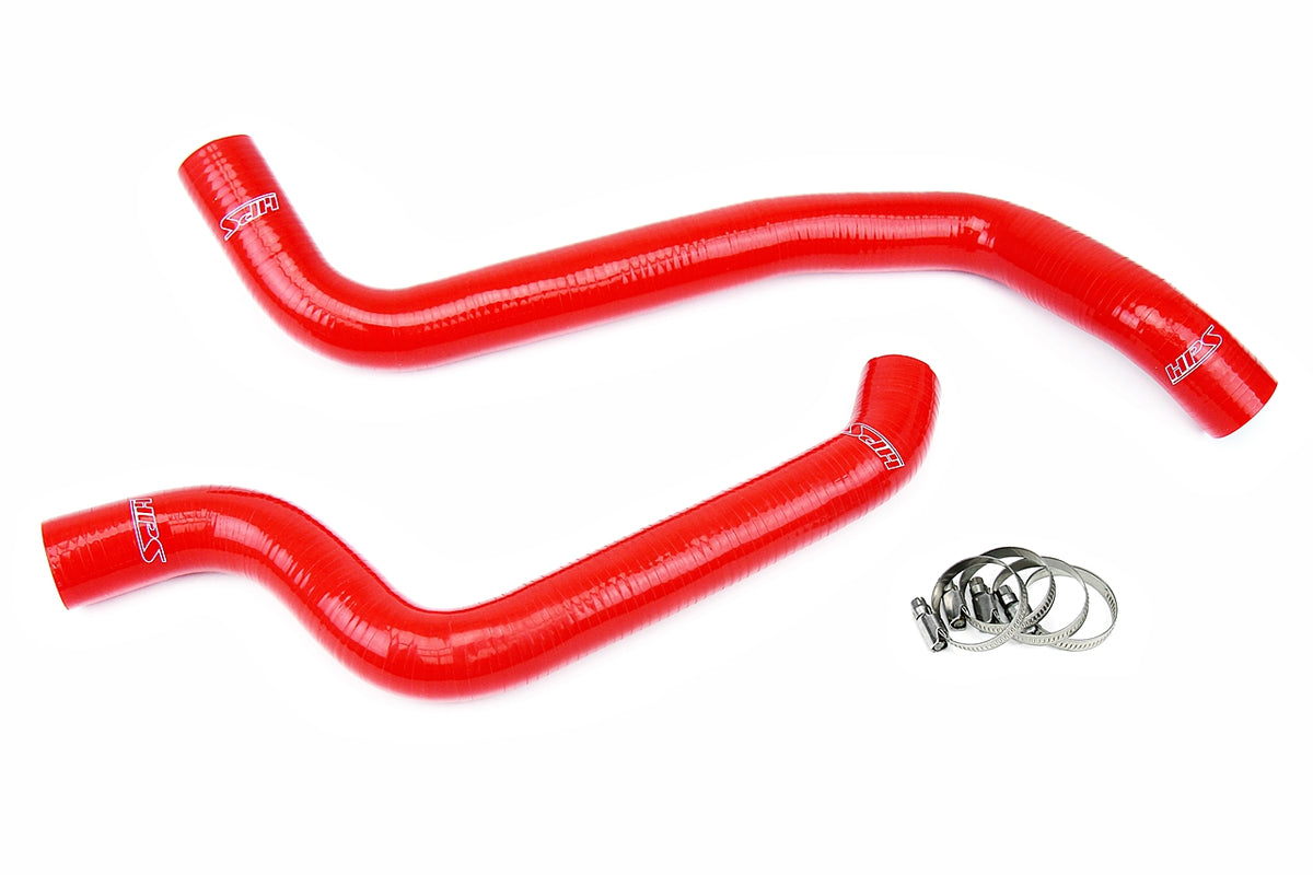 57-1079-RED HPS Red Silicone Radiator Hoses 1991-1999 Mitsubishi 3000GT DOHC Non Turbo & Turbo
