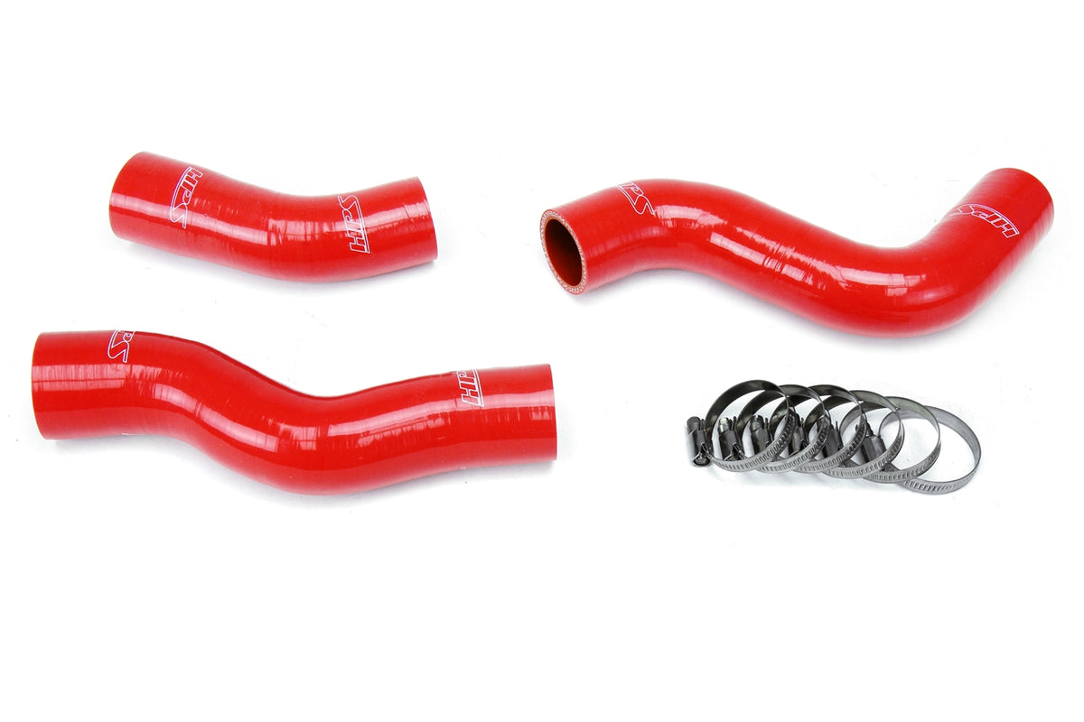 57-1218-RED HPS Red Silicone Radiator Hoses 1992-1997 Toyota Land Cruiser FJ80 4.5L I6