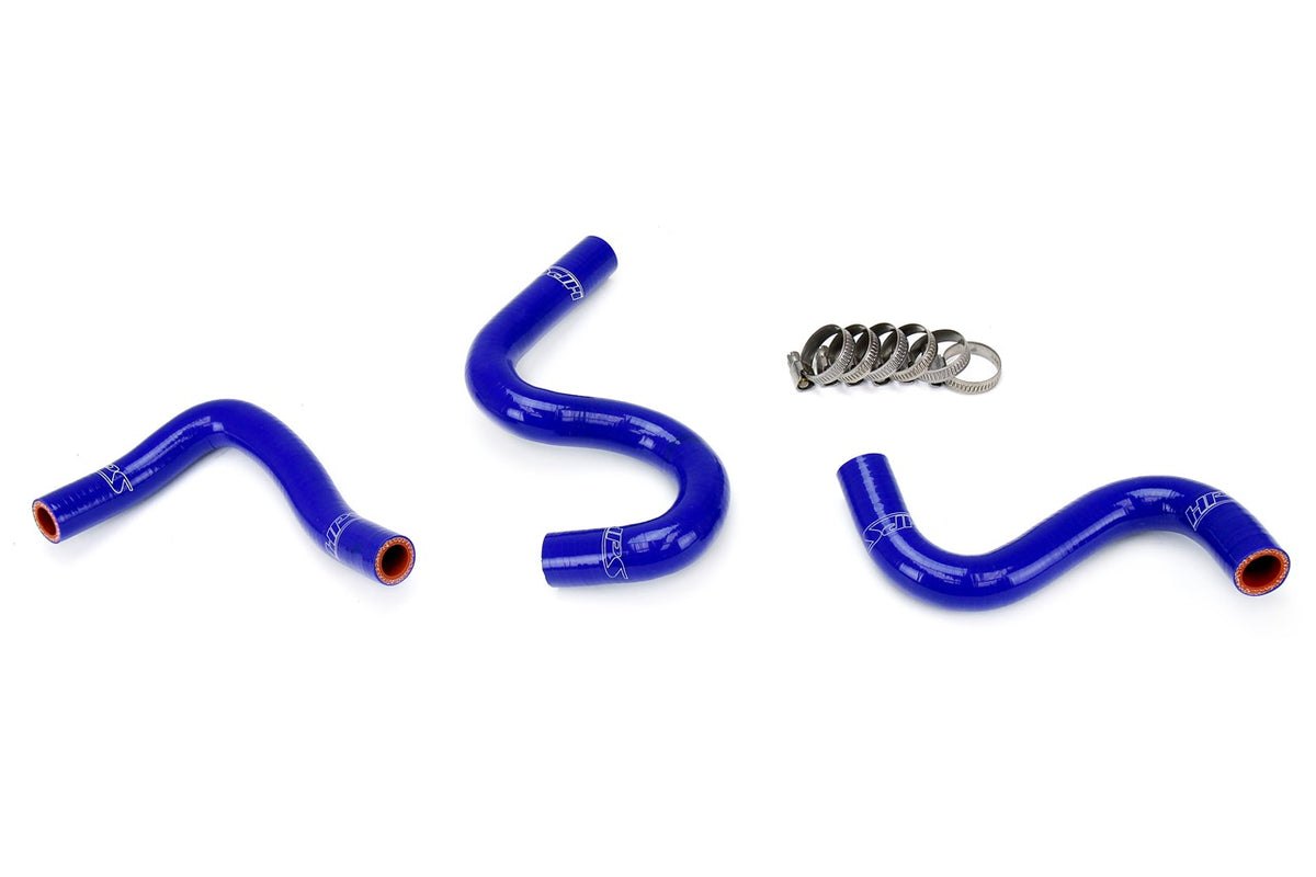 57-1223-BLUE HPS Blue Silicone Heater Hoses 1983-1987 Toyota Corolla AE86 4A-GEU Left Hand Drive
