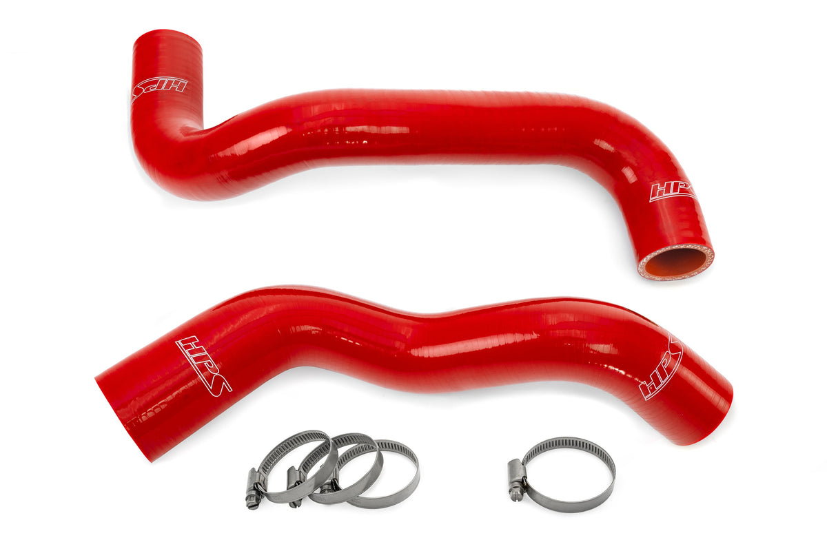 57-1276R-RED HPS Red Silicone Radiator Hoses 2009-2013 Chevy Corvette Z06 LS7 7.0L V8 Non-Supercharged