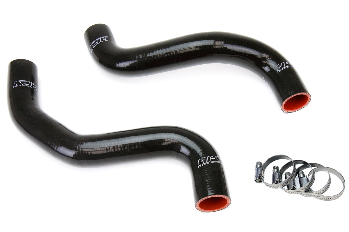 57-1290-BLK HPS Black Silicone Radiator Hoses 1996-1999 Toyota 4RUNNER 3.4L V6 Auto Trans