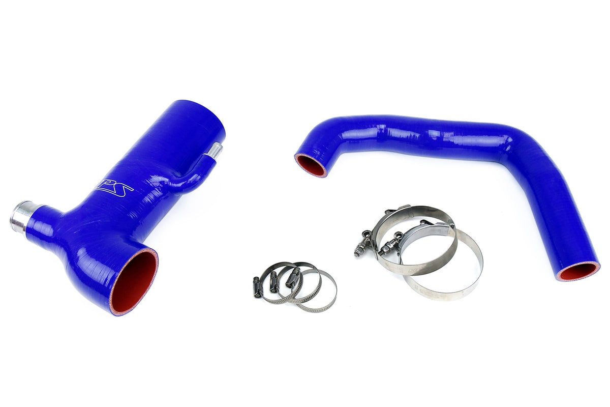 57-1293-BLUE HPS Blue Silicone Air Intake Hose 2013-2016 Subaru Brz 2PCS Set - Include Silicone Sound Tube