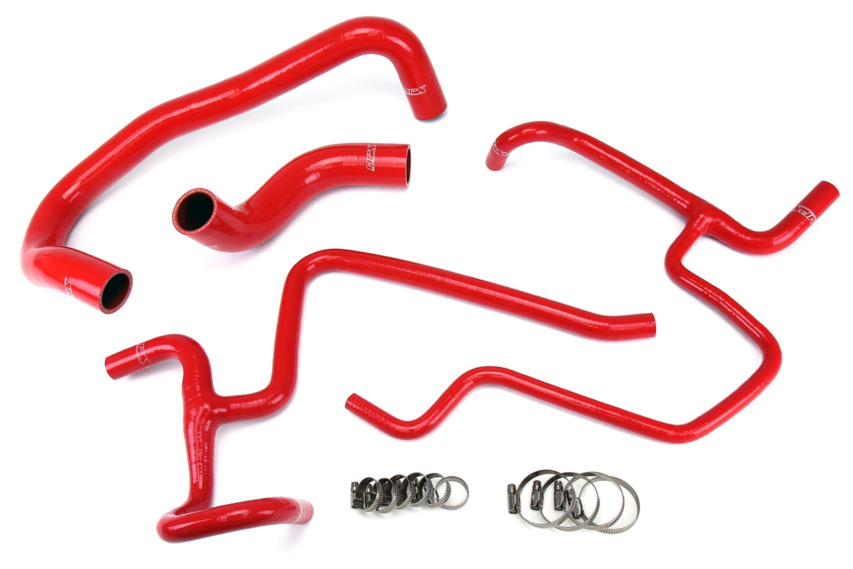 57-1327-RED HPS Red Silicone Radiator and Heater Hoses 2008-2010 Dodge Challenger SRT8 6.1L V8