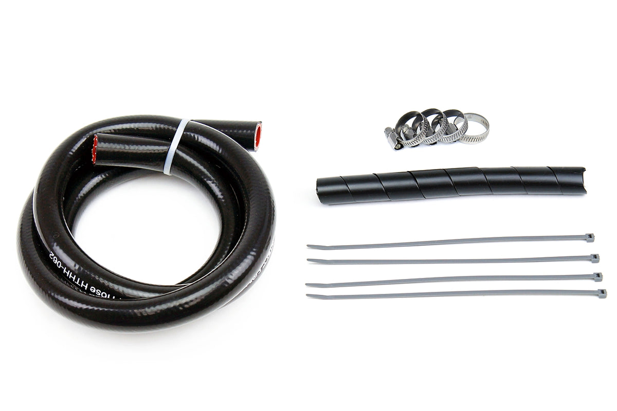 57-1335-BLK HPS Black Silicone Heater Hoses 1991-2001 Jeep Cherokee Xj 4.0L