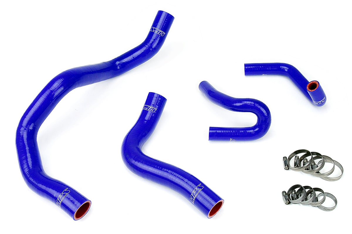 57-1413-BLUE HPS Blue Silicone Radiator and Heater Hoses 1999-2005 Mazda Miata 1.8L