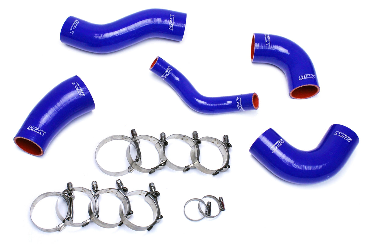 57-1420-BLUE HPS Blue Silicone Intercooler Hoses 2011-2014 Hyundai Sonata 2.0L Turbo